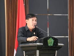 Ketua Komisi II DPRD Konawe Menerima Surat Pengunduran Diri Kades Lalonona